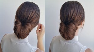 HOW TO: ELEGANT BUN TUTORIAL STEP BY STEP. LONG HAIR