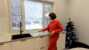 Обзор кухни с HPL столешницей в стиле Неоклассика | Клязьма