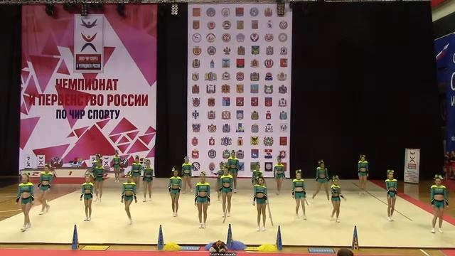 ЧиП России по чир спорту 2018 Гранд РНД Чир, юниорки