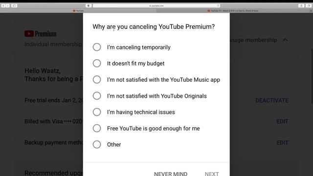 How to Cancel YouTube Premium Free Trial смотреть онлайн