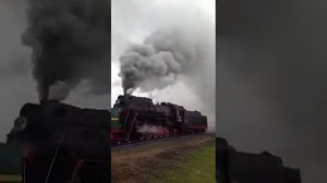 Парад паровозов - Щербинка, сентябрь 2012 #steamtrain