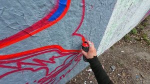 Darth Vader In Graffiti Style