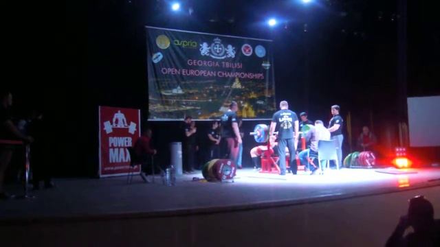 Иван Быстров жим 220кг, Тбилиси, Грузия смотреть онлайн