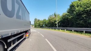 Дальнобой по Европе🇪🇺Опасные дороги Словакии. Загорелась машина на дороге.