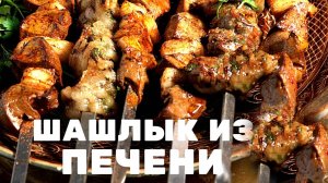 ШАШЛЫК из Говяжьей ПЕЧЕНИ! Этот шашлык УДИВИТ ЛЮБОГО! Самый лучший рецепт шашлыка из печени!