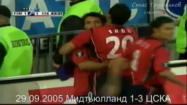 Все 26 голов Daniel Carvalho за московский PFC CSKA 2004 2007