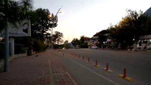 Сумерки в Бельдиби в Турции Twilight in Beldibi in Turkey