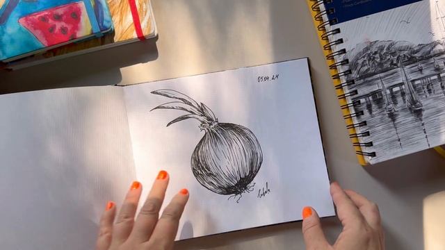 Мое рисовальное лето 2024!Много скетчбуков и экспериментов!💥 смотреть онлайн