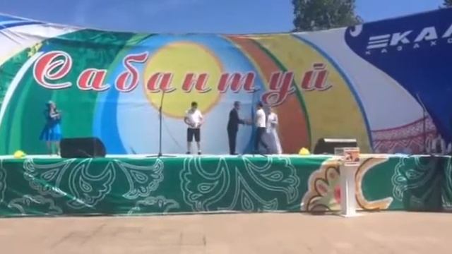 Қазақ палуаны г. Жетысай Мамиаримов Галымжан (Гами) смотреть онлайн