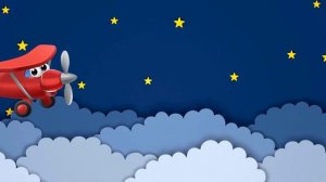 Развивающая веселая песенка мультик для детей малышей про самолётики.