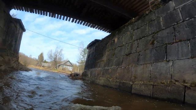 Река Ярынья, Крестецкий район Новгородской области, 13-14.04.24 смотреть онлайн