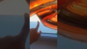 украсили окно к 9 мая