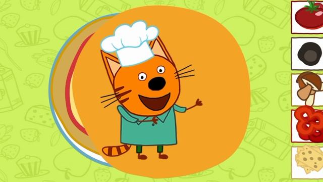 готовим разные пиццы Три кота смотреть онлайн