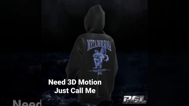 3D Motion For Your Apparel Just CallMe #design #3d #3dmotiongraphics #3dlogo #graphicdesign #tshirt