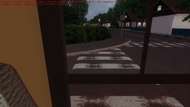 OMSI 2 | МАЗ-103.476 | Покатушки на карте Русская Глубинка 1.6 | Маршрут 5 и обратный рейс смотреть онлайн