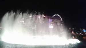 Поющие фонтаны Белладжио Лас Вегас