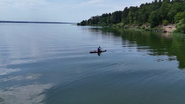 Сурское водохранилище Катаемся на сапах смотреть онлайн