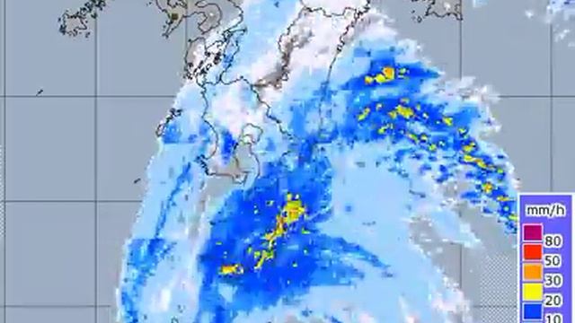 Typhoon Phanfone Radar Image TimeLapse смотреть онлайн