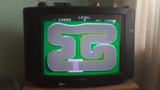 Обзор на игру Super Sprint (Денди). Участвуем в гонках 1986 года