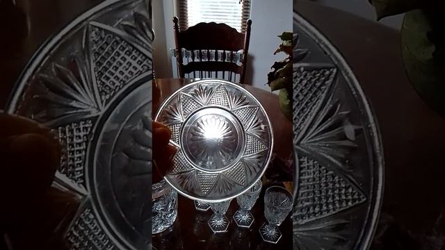 Старое стекло СССР. Винтажная посуда.
