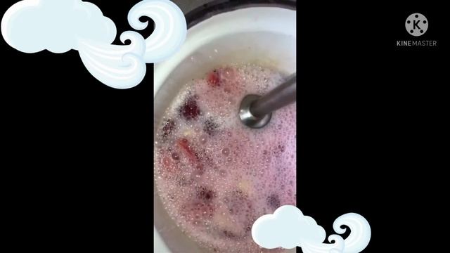 #shorts#  короткие видео.. Коктейль молочный с клубничкой и бананом.. смотреть онлайн