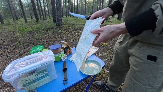 Одиночный кемпинг, новая палатка Naturehike, сосновый бор [ Relax Eat Sleep Repeat, ASMR ] смотреть онлайн