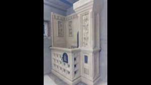 Установка банной печи с шиделем и обкладка кирпичем "Горыныч"