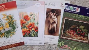 Апрельские вышивальные будни Хорошие продвижения