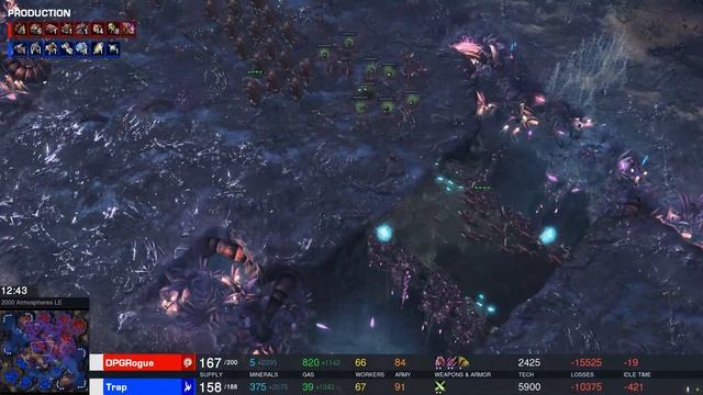 EPIC - Rogue (Z) vs Trap (P) on 2000 Atmospheres - StarCraft 2 - 2022 смотреть онлайн