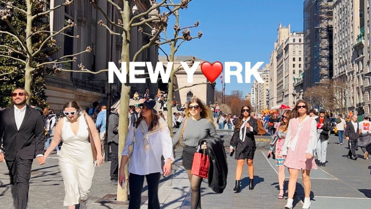 NYC Walk🗽Spring Vibes on Upper East Side, New York City🌷🌿Lively Madison Ave ｜ Mar 2025