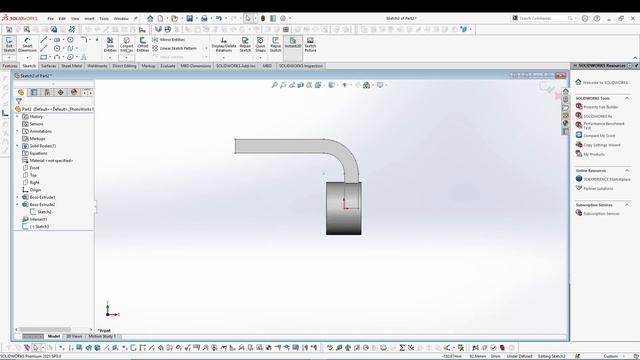 SOLIDWORKS : 3D CAD EXERCISE 5 смотреть онлайн