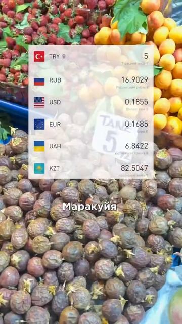 Цены в Турции на продукты 2023. Турецкий базар в августе в Анталии. #shorts #ценывтурции #турцияцен