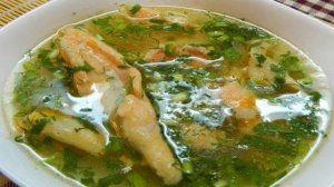 Уха из красной рыбы