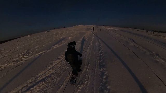 Прокатился на сноуборде в Петровском 29.12.2023 Котласский Район. #insta360 #goprohero8 смотреть онлайн