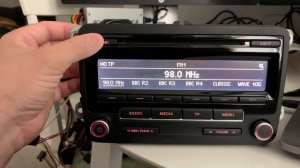 Обзор на бюджетную магнитолу RCD-310 Delphi (5M0035186J)