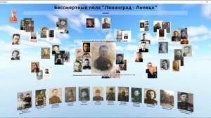 Виртуальный зал «Бессмертный полк Ленинград – Липецк».