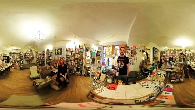Книжный магазин «ВСЕ СВОБОДНЫ» | панорамное видео