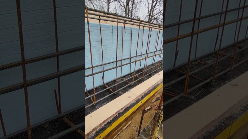 Каркас для монолитной балки/Стройка #бетонный #construction #строительство