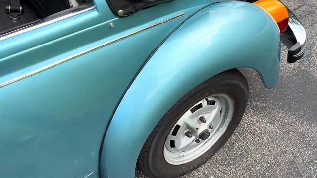 SOLD! 1979 VW Beetle Convertible - One Owner Since New - 76k Miles - Original Window Sticker смотреть онлайн