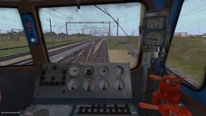 ВЛ60К-373 с порожним составом на Вековку