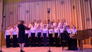 Дж. Перголези Stabat Mater, хор старших классов ДШИ №3 им. Г.В. Свиридова, концертмейстер Ляпина А.А