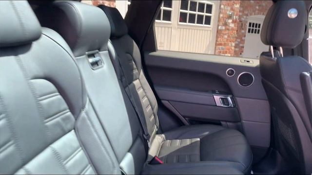 201515 RANGE ROVER SPORT SDV6 AUTOBIOGRAPHY DYNAMIC IN FUJI WHITE WITH BLACK LEATHER INTERIOR