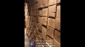 Лайфхак. Отделка стены из дерева