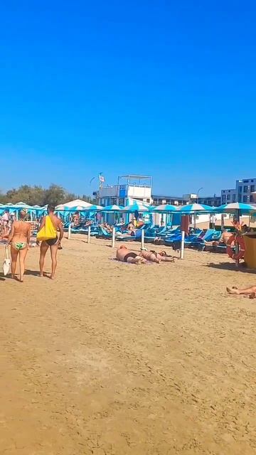 АНАПА. 19 февраля 2024 г. Центральный пляж. Гранд отель Анапа. Вспомним лето!!! смотреть онлайн