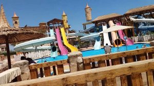 Sea beach aqua park resort . Обзор аквапарка.