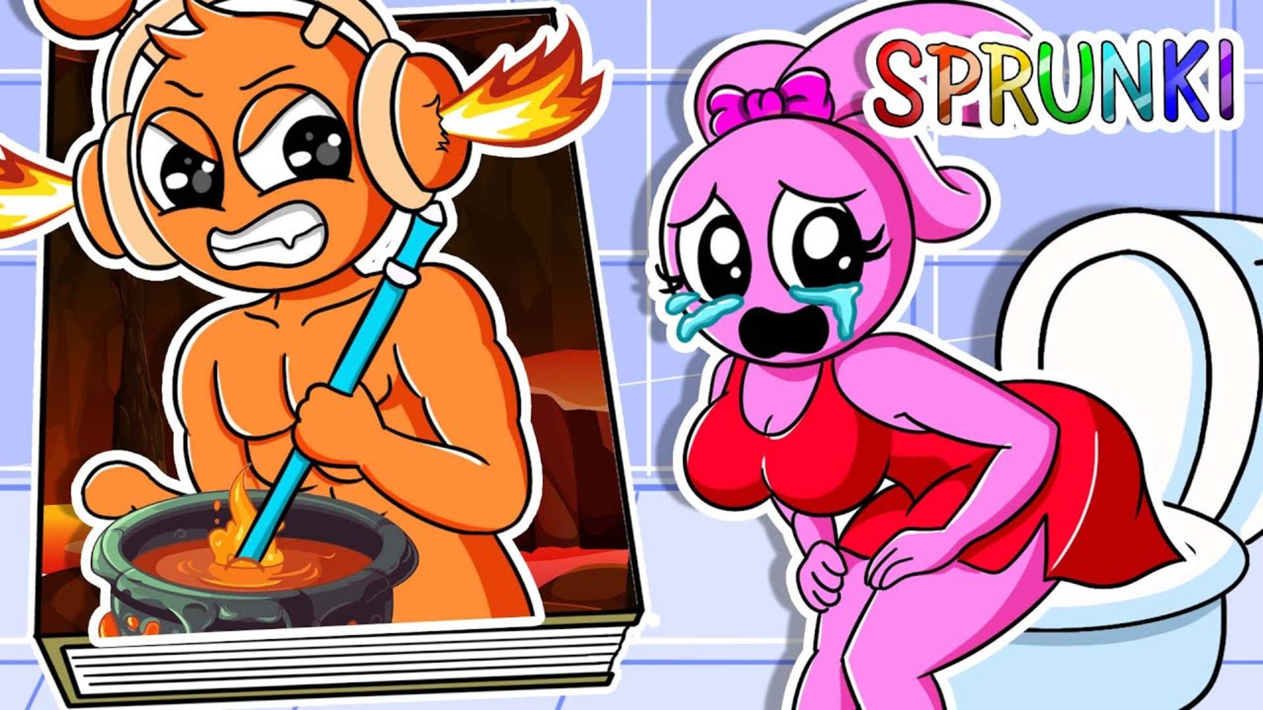 Sprinki|СПРУНКИ или СПРУНКЕ взрыв УНИТАЗА