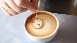 Как сделать рисунок на кофе