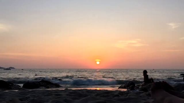 Sunset beach Patong. ซันเซ็ทบีชป่าตอง. Закат на Патонге. смотреть онлайн