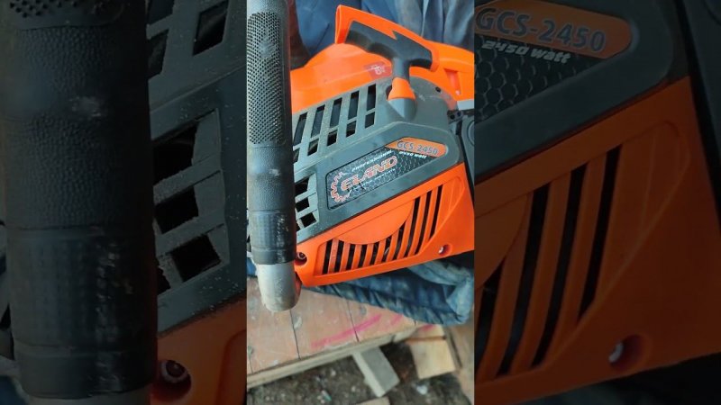 Бензопила Eland/ Строительство #стройка #tools #construction