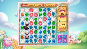 Долина сладостей 59 уровень